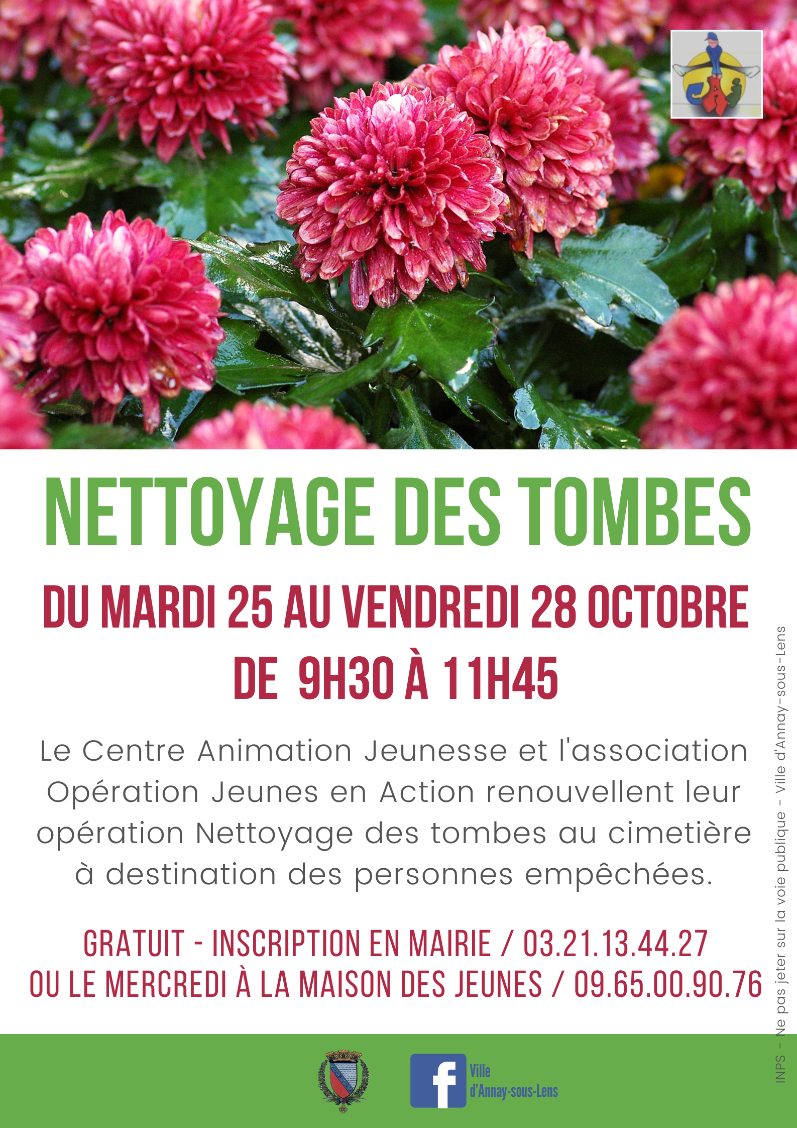 Nettoyage des tombes 2022